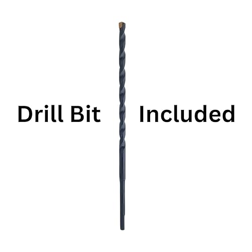 Miniatura 2 de 100 unidades de tornillos de hormigón de cabeza hexagonal de 14 pulgadas x 1-14 pulgadas para anclar mampostería, bloque y ladrillo (BCP498)