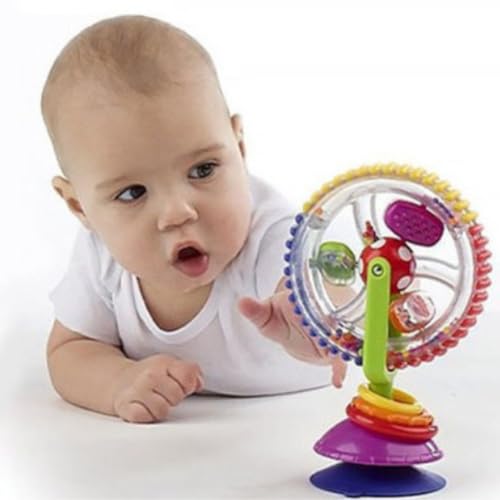 Brinquedo Rodinha Sensorial Giratoria Atividade Interativa