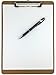 Trade Quest Clipboard (Pack of 6) Letter Size Low Profile Clip Hardboard