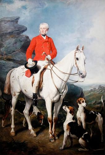 Affiche toile portrait Charles Trelawny, décoration murale 60x90cm pour l'ambiance de votre bureau