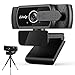 Price comparison product image Liraip 1080P HD Webcam With Microphone Webcam Privacy Cover, Tripod,Laptop, Computer, Desktop Plug and Play Web Camera for Live Streaming, Video Chat, Conference, Recording, Online Classes, Game
