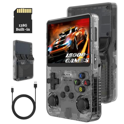 RG406V Retro Handheld Konsole – 4 Zoll IPS Screen, Android 13, 8+128 GB, Mit Kabellosem Screen Casting