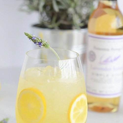 Sonoma Syrup Co Lavender Simple Syrup, 12.7 ounces for Coffee, Cocktails, and Cooking
