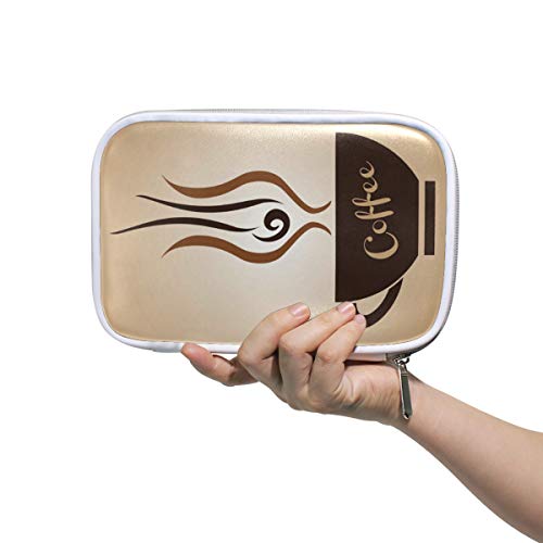 Malplee Stifteetui Kaffeetasse 22,9 x 14 cm Stifthalter für die Mittelhochschule Make-up-Pinseltasche