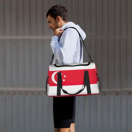 Sac de week-end Singapour noir la solution pour voyager sans supplément