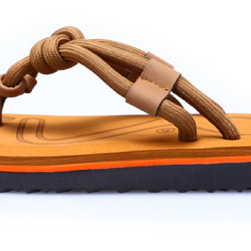 Premium Comfort Fashion Cord Knot Design Outdoor Sandals Sildes Summer Slippers For Men Yoga Mat Flip Flops Indoor Footwear3
