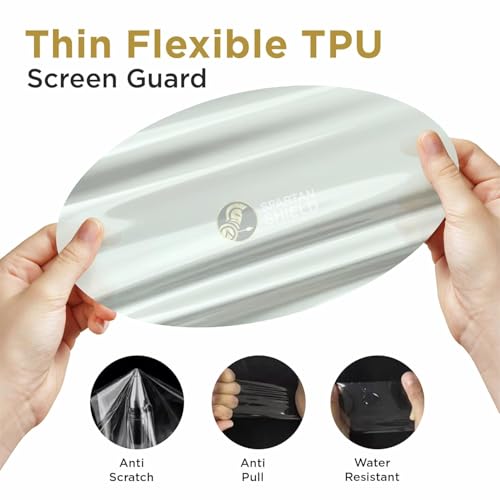 Image of Spartan Shield Digital Meter Protector For TVS RONIN - SS - DS - TD 2024+ || Soft Thin Flexible TPU Instrument Cluster Film Guard || Ronin Bike Accessory 2026 [Not Tempered Glass]