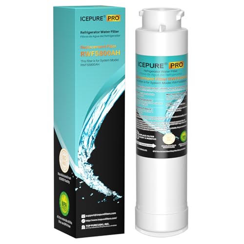 Image of ICEPURE PRO RWF5800AH Replacement for Frigidaire EPTWFU01 EWF02, Pure Source Ultra II, PureSource Ultra 2, SCWFTCTO, GP006, MR022, JO22, BO022, DE022, TH-01, 1007, Refrigerator Water Filter, 1PACK