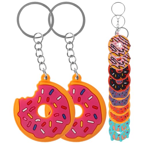 CTIRCHIU �h�[�i�c�݂艺���`���[��12pcs �L�[�z���_�[�Z�b�g �ʐF�h�[�i�c�^�y���_���g �o�b�O���� �z�[���ƃp�[�e�B�[�p