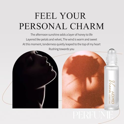 ADMD Alcohol-Free Perfume Roll On Ball Bearing Design, 10ml Long Lasting Fragrance Oil, Fresh & Elegant Scent for Women & Men — view 6