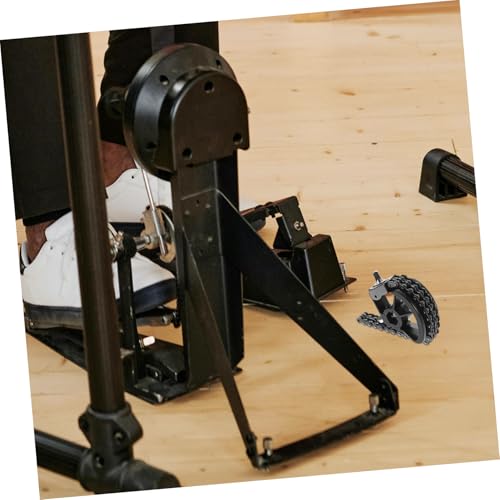Pedal de Bombo Simple con Doble Cadena Negro miniatura 5