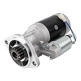 MISIOEK Starter Motor 12V 15 Teeth 2.2KW Clockwise Compatible with 2005-2012 Komatsu Case PC35 PC40