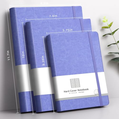 Carnet ligné anti-transparence avec 320 pages et couverture souple - 5