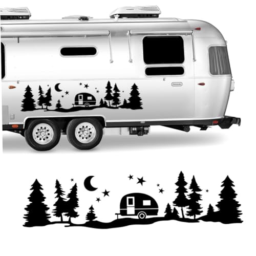 Adesivi a camper, 44 cm/33 pollici di camper per alberi