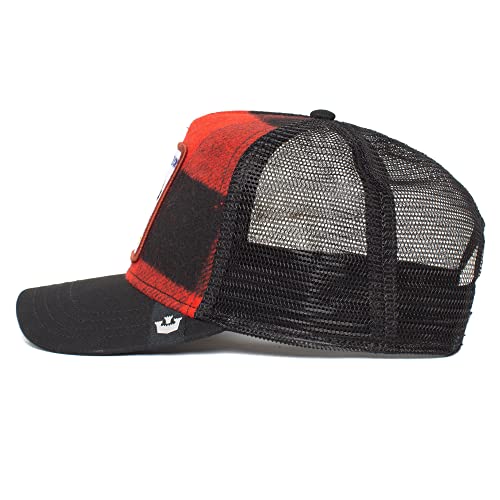 Image of Goorin Bros. Unisex-Adult The Farm Plaid /Wool Unisex Trucker Hat