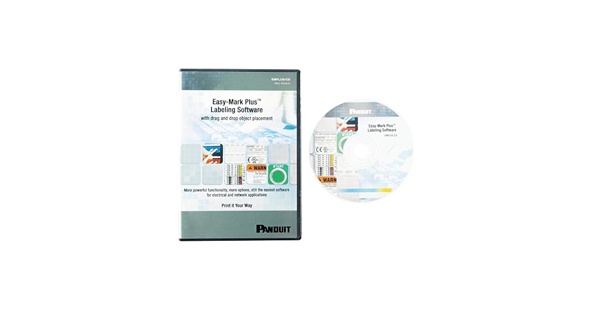 Amazon | パンドウイット Easy-Mark Plus ラベル印字ソフト CD