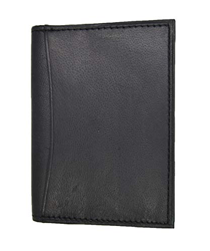 Slim Leather Bi-fold Wallet Credit Card Holder Thin Pockets Unisex Men Women Wallet3