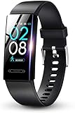 lb liebig smart watch waterproof ip68 activity tracker with heart rate monitor pedometer gps fitness watch compatible with android ios fitness tracker for men women