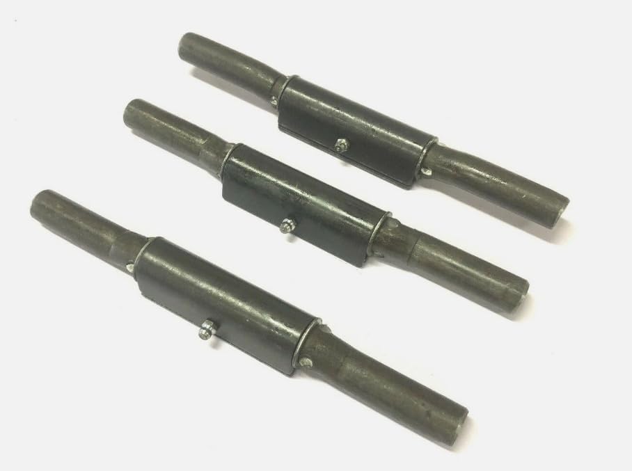 3 Pack 10" Weld on Straight/Greaseable/Cargo Door Ramp Hinge/Utility