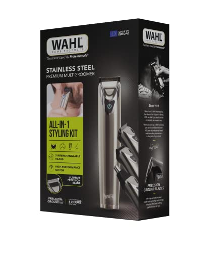 WAHL Stainless Steel Rasoio Trimmer Multigroom
