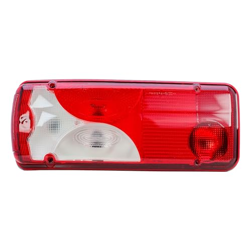 LONGLING Passenger Left Side N/S 12/24V Tail Light Rear Lamp with Plug on the Back for Mercedes Sprinter VW Crafter 2006 to 2024 Scania Truck L P G R S Series