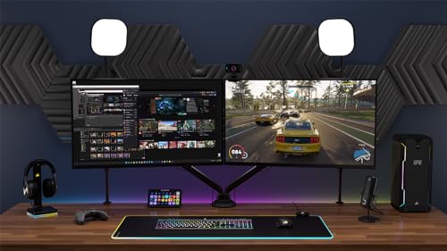 Image of Corsair XENEON Dual Arm Stand - Black