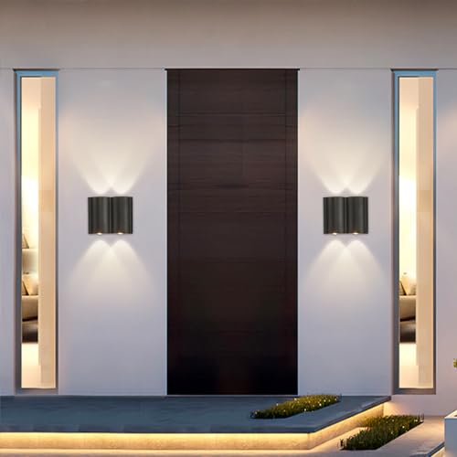 Lámpara LED exterior para iluminar zonas oscuras de la pared con flexión 4