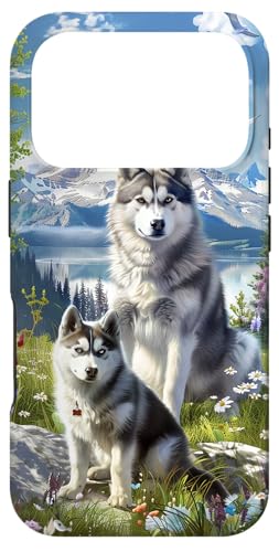 Siberian Husky Dog Puppy Case for iPhone 17 Pro