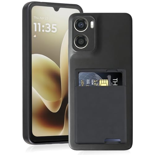 �y Agaiy �zMotorola Moto G06 �Ή� �P�[�X �w�ʃJ�[�h���[ �ϏՌ� ���^ �y�ʁi�u���b�N�j���g���[�� ���gG06 TPU�X�}�z�P�[�X �S�ʕی� ���ϖ� �}�b�g���� �X�g���b�v�z�[���t�� �g�ѕ֗� moto g06�P�[�X ��