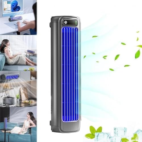 GITRILY Serum Cooling Ace, Portable Sherum Cooling Ace 2.0 Quiet, 3 Wind Speeds, No Hose Air Conditioner USB Charging, 24h Long-Lasting Battery Life -0203,darkgray-25