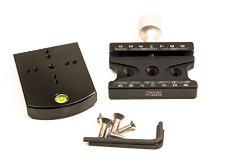 Hejnar Photo Arca Type Conversion Set for Manfrotto 405 Gear Head - Made in U.S.A