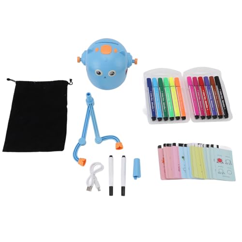 Robot de dibujo inteligente Cocoarm interactivo de ABS con batería de 2400 mAh y bolígrafos 6