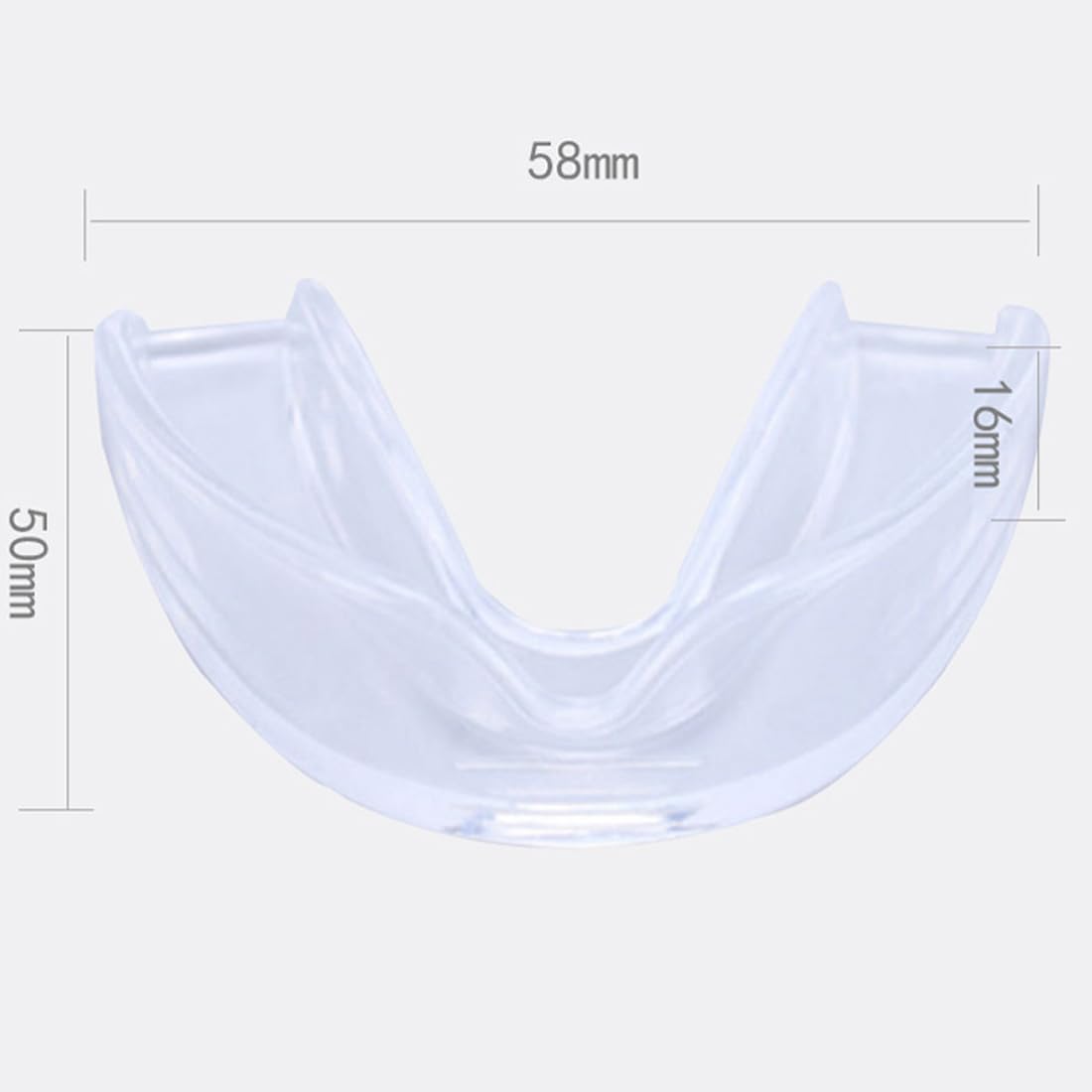 Paradenti Sportivo Slim Per Adulti E Bambini - 2 Pezzi Per Boxe, MMA, Rugby