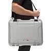 NANUK 923 Hard Camera Case with Laptop Insert Kit - Silver