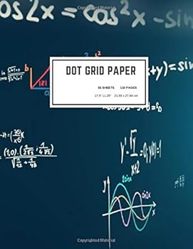 Paperback Dot Grid Paper: Dotted paper for drawing & note taking / Bullet Planner Book / 110 pages/ 8.5" x 11" / Letter Size Book
