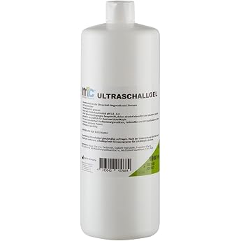 Medicalcorner24 Ultrasonic gel sonograph contact gel conductive gel 1 liter 1000 ml