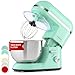 Klarstein Küchenmaschine Mit 5L Schüssel - 1800W Profi Knetmaschine Mit Knethaken Und Schneebesen - 6 Stufen Universal Teigmaschine Zum Rühren, Kneten Und Aufschlagen
