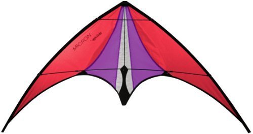 Prism Micron Stunt Kite rouge cerf-volant de sport et vitesse