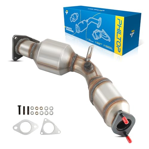 PHILTOP Left Catalytic Converter Direct-Fit Replacement for G37, G35, 350Z, Q50/Q60, FX35, 370Z, M35, QX50/ QX70, EX35, M37, Q70, Q70L, Q40, FX37/EX37 Replace 16198 (EPA Compliant) by PHILTOP - Used condition - US$13.16