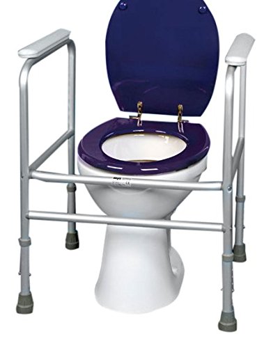 Cadre de toilette en aluminium M1 B31 pour faciliter le lever et l'assise au quotidien