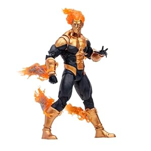 McFarlane Toys DC Multiverse Waverider (DC Classic) Gold Label 7 Inches Action Figure – Explore The Timestream with The Aged Booster Gold