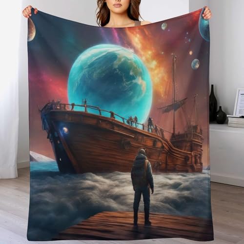 Couverture en flannel moelleuse pour vos soirées canapé