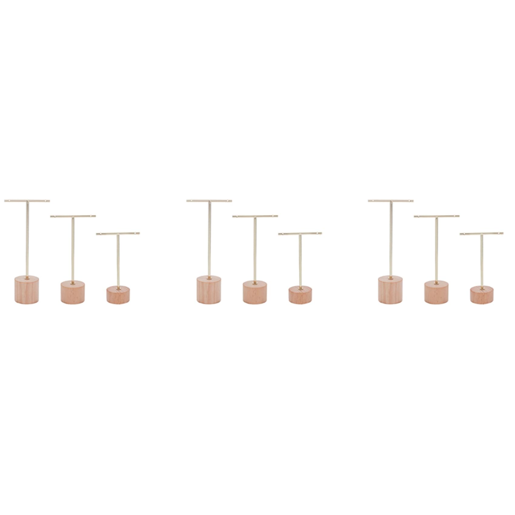 Présentoir boucle d'oreille T Bar pour organiser votre coiffeuse