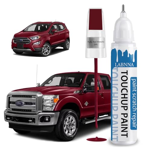 Ruby Red(RR) Touch Up Paint for Ford-Exact Match 2 in 1 touchup Paint Pen for...