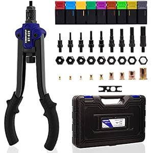 COOKSIST Rivet Nut Tool 13 Professional Rivet Setter Kit w