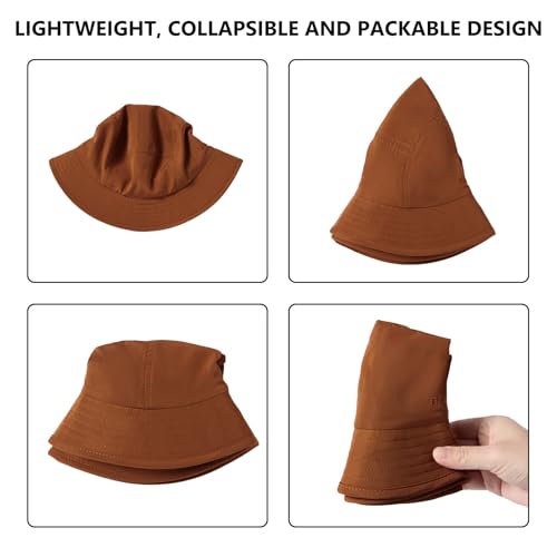 Image of BASSDASH UPF50+ Fishing Bucket Hat for Men Women Lightweight Water Resistant Packable Outdoor Summer Sun Hats FH13