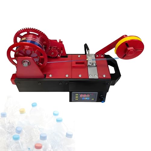 LwiftGal Macchina per La Produzione di Filamenti per Stampanti 3D, Controllo Digitale della Temperatura, Trasforma Le Bottiglie Riciclate in Filamenti Ecologici per Progetti Red