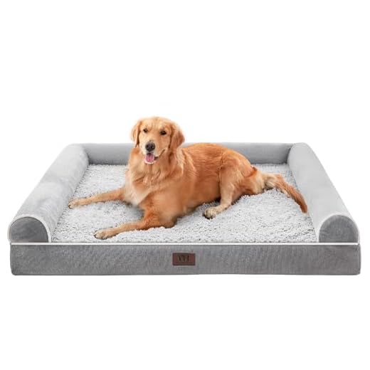 Large Orthopedic Dog Bed with U-Shape Design