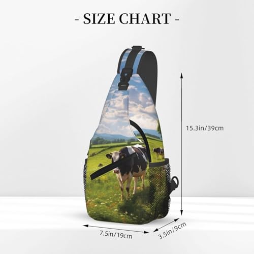 Bolso Cruzado Deportivo para Hiking y Viaje Negro miniatura 3