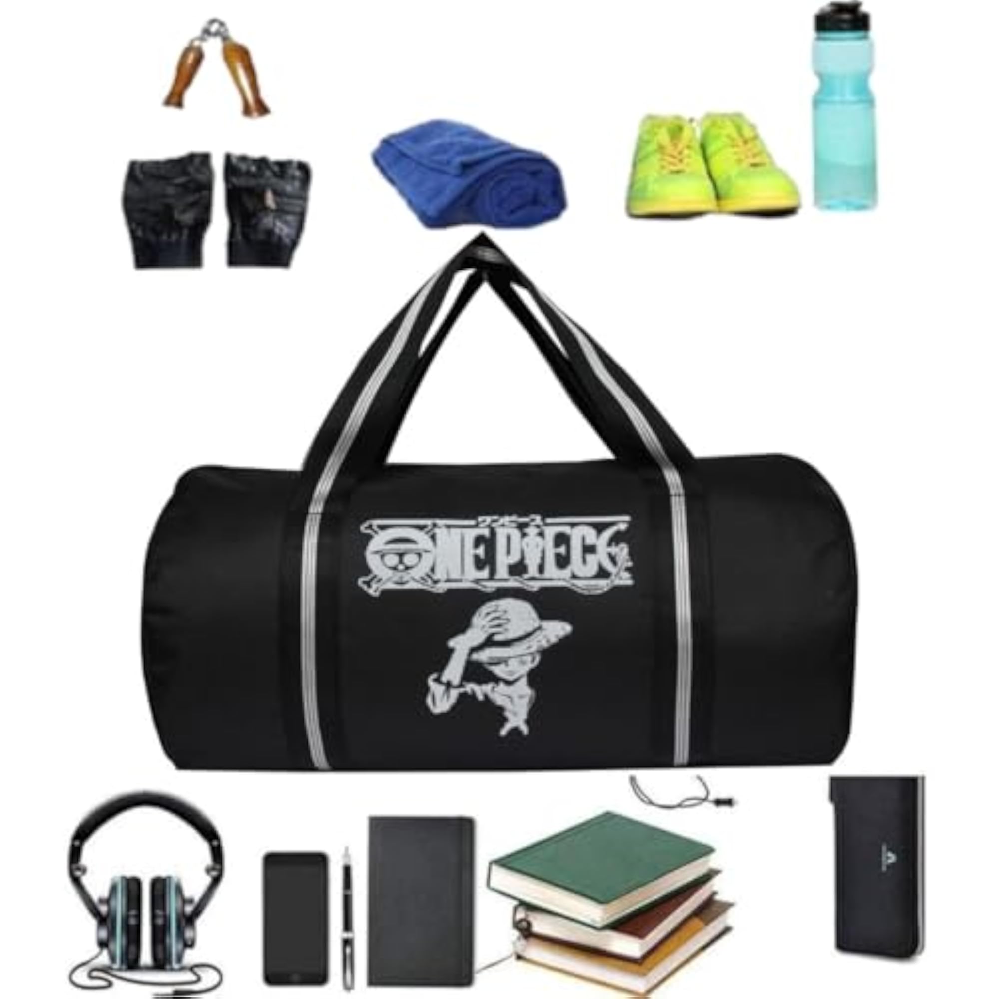 Jaisboy Gym Bags Duffle Bag Adjustable Shoulder Bag